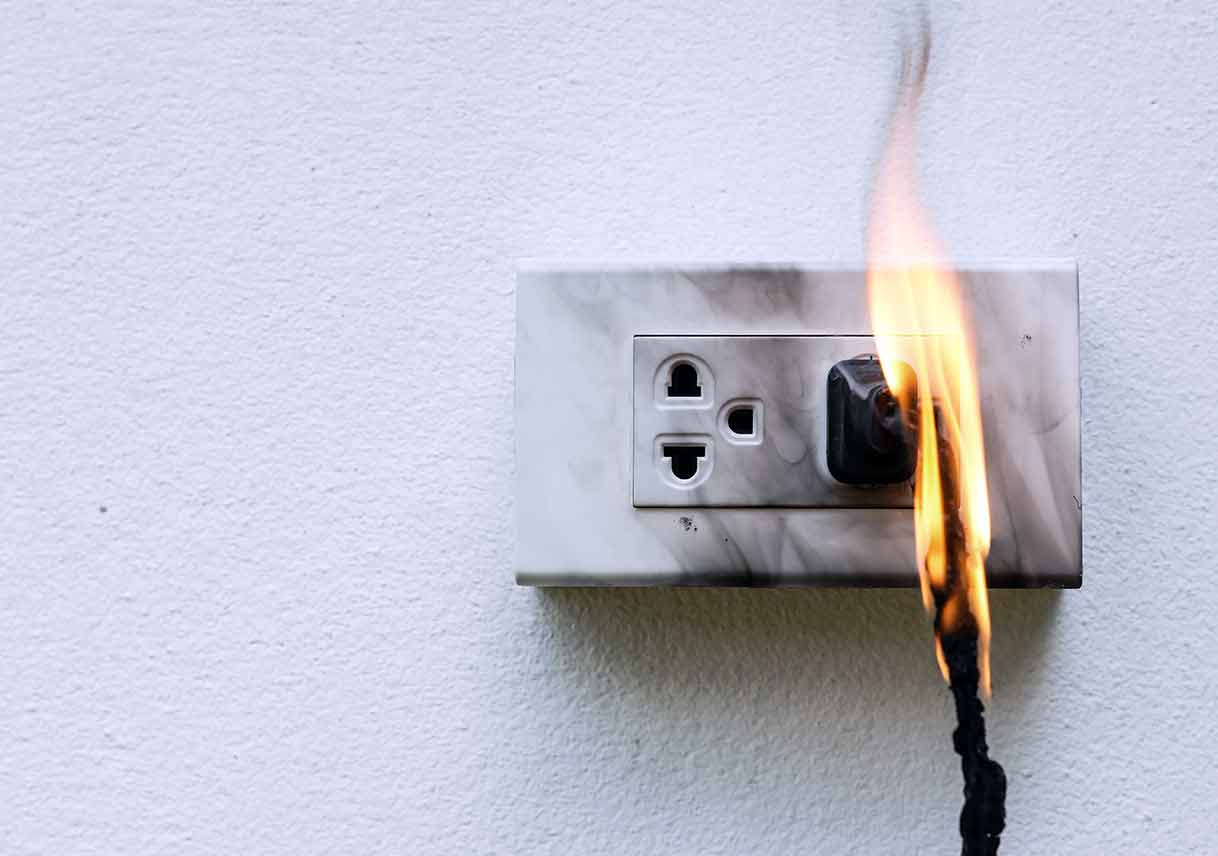 electrical fire