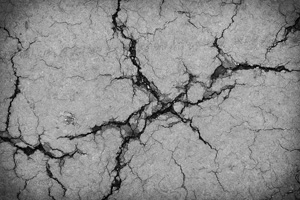 cracked road