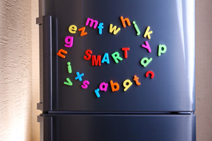 Fridge with Letters