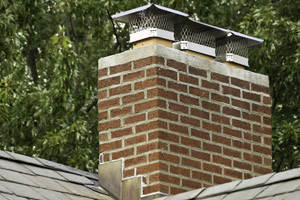 roof debris and chimney caps